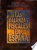 Las balanzas fiscales en España