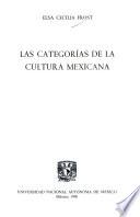 Las categorías de la cultura mexicana