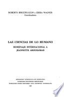 Las Ciencias de lo humano