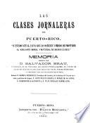Las clases jornaleras de Puerto-Rico