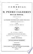 Las comedias de d. Pedro Calderon de la Barca