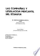 Las compañías y legislación mercantil del Ecuador