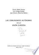 Las comunidades autónomas en la Unión Europea