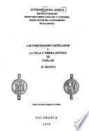 Las comunidades castellanas y la villa y tierra antigua de Cuéllar