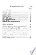 Las constituciones de El Salvador