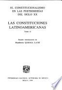 Las constituciones latinoamericanas