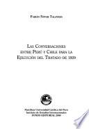 Las conversaciones entre Perú y Chile para la ejecución del Tratado de 1929