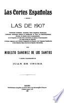 Las Cortes españolas, las de 1907