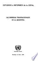 Las Empresas transnacionales en la Argentina