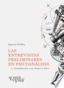 Las entrevistas preliminares en psicoanálisis