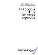 Las épocas de la literatura española