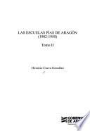 Las escuelas pías de Aragón: 1902-1950