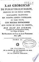 Las geórgicas de Publio Virgilio Maron ...