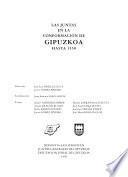 Las juntas en la conformación de Gipuzkoa hasta 1550