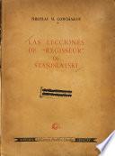 Las lecciones de regisseur de Stanislavski
