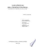 Las Lenguas del Chiapas colonial