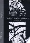 Las leyes de la aniquilación