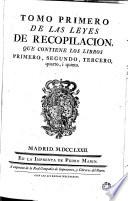 Las leyes de recopilacion