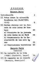 Las luchas obreras en el Perú, 1900-1919