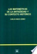 Las matemáticas de la antigüedad y su contexto histórico
