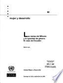 Las metas del milenio y la igualdad de género