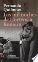 Las mil noches de Hortensia Romero