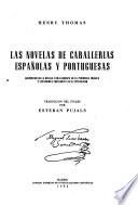 Las novelas de caballerías españolas y portuguesas