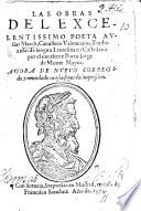 Las obras del excelentissimo poeta Ausias March ... Traduzidas de lengua Lemosina en Castellano por el excelente poeta ... Jorge de Monte Mayor, agora de nueuo corregido y emendado en esta segunda impression