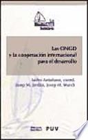 Las ONGD y la cooperación internacional para el desarrollo