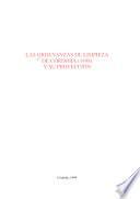 Las ordenanzas de limpieza de Córdoba (1498) y su proyección