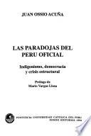 Las paradojas del Perú oficial