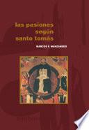 Las pasiones según Santo Tomás