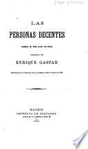 Las personas decentes