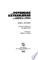 Las potencias extranjeras en América Latina