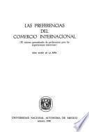 Las preferencias del comercio internacional