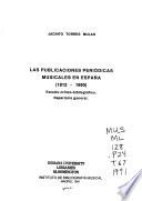 Las publicaciones periódicas musicales en España (1812-1990)