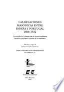 Las relaciones masónicas entre España y Portugal 1866-1932