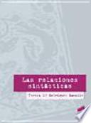 Las relaciones sintácticas