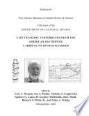 LATE CENOZOIC VERTEBRATES FROM THE AMERICAN SOUTHWEST: A TRIBUTE TO ARTHUR H. HARRIS