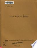 Latin America Report