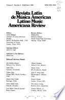 Latin American Music Review