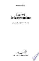 Laurel de la costumbre