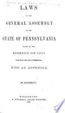 Laws of the Commonwealth of Pennsylvania