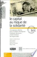 Le capital au risque de la solidarité