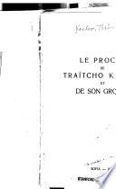 Le procès de Traĭcho Kostov et de son groupe