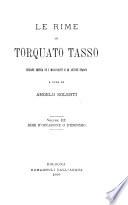 Le rime di Torquato Tasso