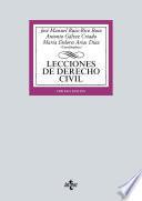Lecciones de Derecho Civil