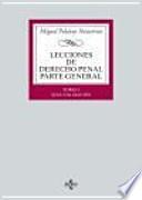 Lecciones de derecho penal, parte general I