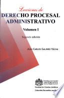 Lecciones de derecho procesal administrativo