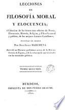 Lecciones de filosofía moral y elocúencio, 2